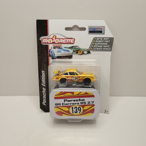 Majorette - Porsche Edition - Porsche 911 Carrera RS 2.7