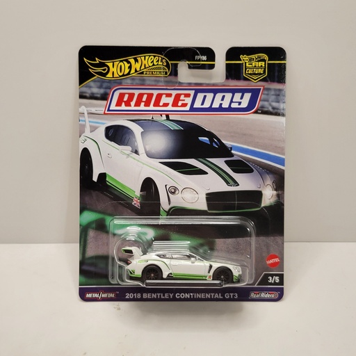 Hot Wheels Premium - Race Day - 2018 Bentley Continental GT3