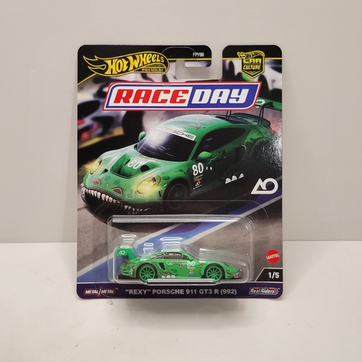 Hot Wheels Premium - Race Day - ''Rexy'' Porsche 911 GT3 R (992)