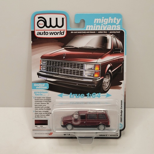 Auto World - 1985 Dodge Caravan 1/64