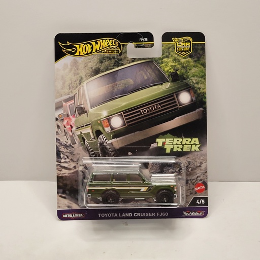 Hot Wheels Premium - Terra Trek - Toyota Land Cruiser FJ60