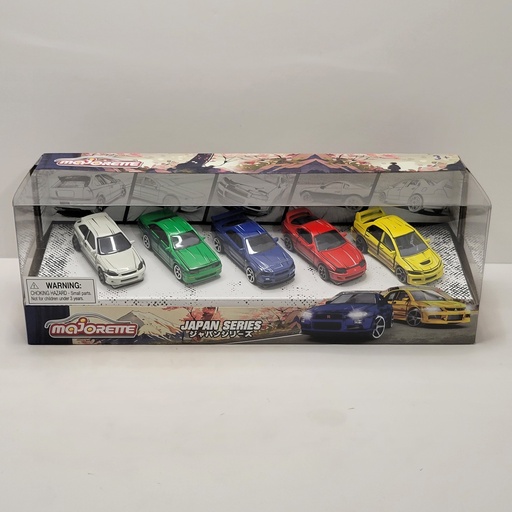Majorette - Japan Series - 5 Pack
