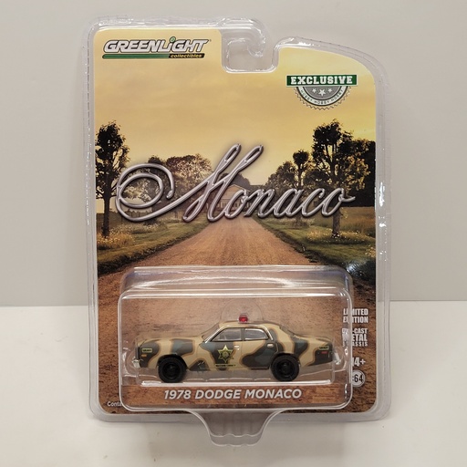 Greenlight - Hazzard County 1978 Dodge Monaco 1/64