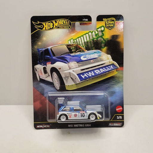 Hot Wheels Premium - Hammer Drop - MG Metro 6R4