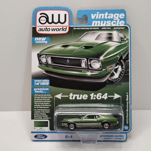 Auto World - 1973 Ford Mustang Mach 1 1/64