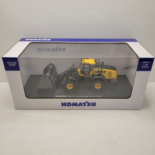Universal Hobbies - Komatsu 475-10 with High Dump Bucket 1/50