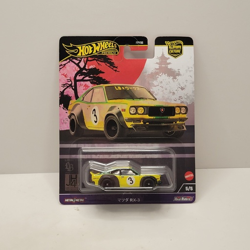 Hot Wheels Premium - Japan Historic 4 - Mazda RX-3
