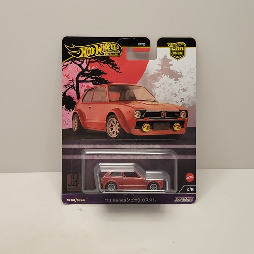 Hot Wheels Premium - Japan Historic 4 - '73 Honda Civic Custom