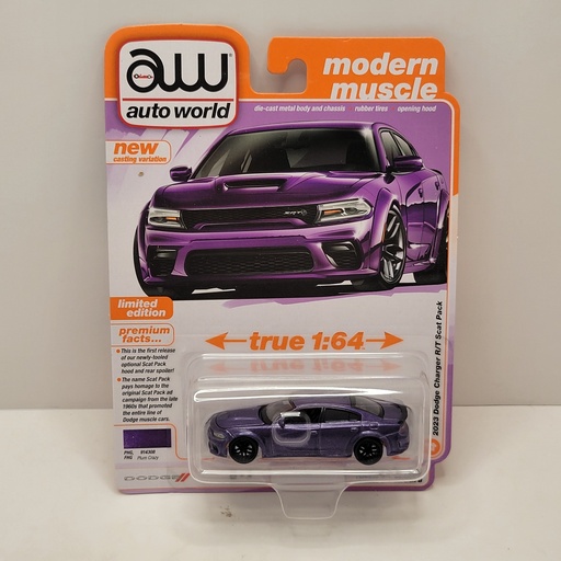 Auto World - 2023 Dodge Charger R/T Scat Pack 1/64