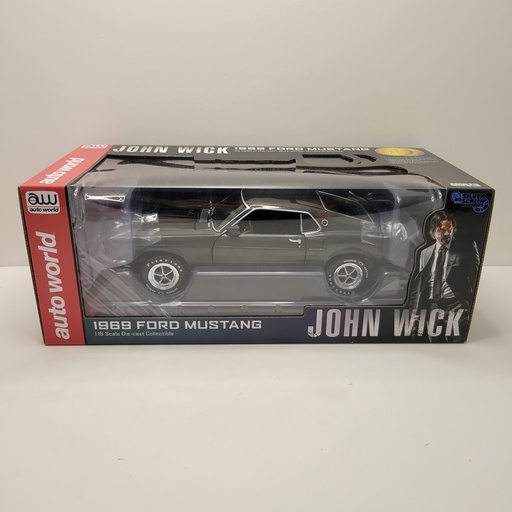 Auto World - John Wick - 1969 Ford Mustang 1/18