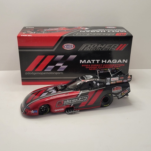 Auto World - Matt Hagan 2024 Dodge Charger SRT NHRA Funny Car 1/24