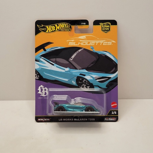Hot Wheels Premium - Silhouettes - LB-Works McLaren 720S