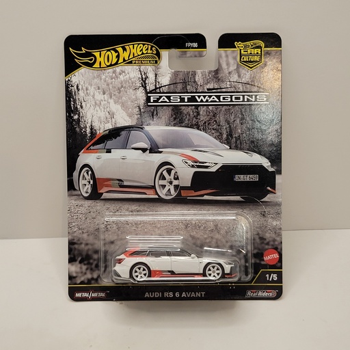Hot Wheels Premium - Fast Wagons 2 - Audi RS 6 Avant
