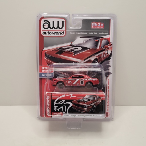 Auto World - 2019 Dodge Challenger SRT Hellcat 1/64