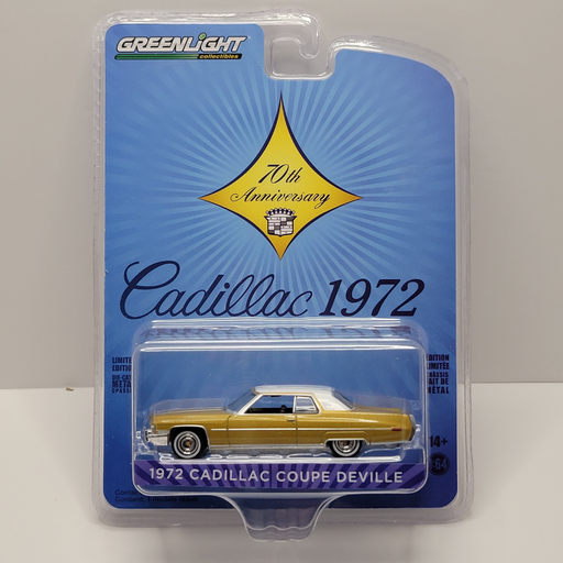 Greenlight - Cadillac 70th Anniversary - 1972 Cadillac Coupe Deville 1/64