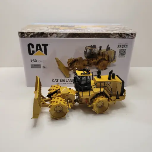 Diecast Masters - CAT - 836 Landfill Compactor 1/50
