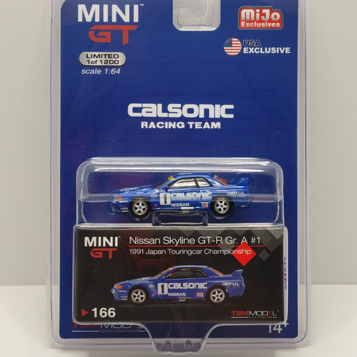 Mini GT #166 - Nissan Skyline GT-R GR.A #1 1/64