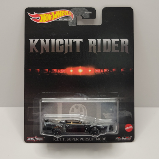 Hot Wheels Premium - Knight Rider - K.I.T.T Super Pursuit Mode