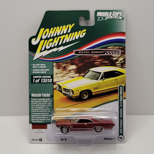 Johnny Lightning Muscle Cars - 1965 Pontiac Catalina Royal Bobcat 1/64