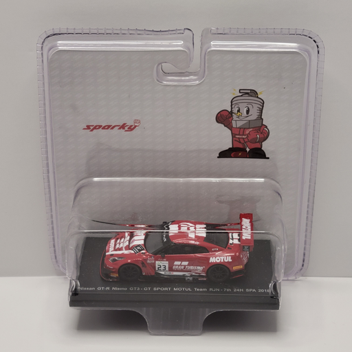 Sparky 1/64 Nissan GT-R Nismo GT3 – GT Sport Motul Team RJN – 7th 24H SPA 2018