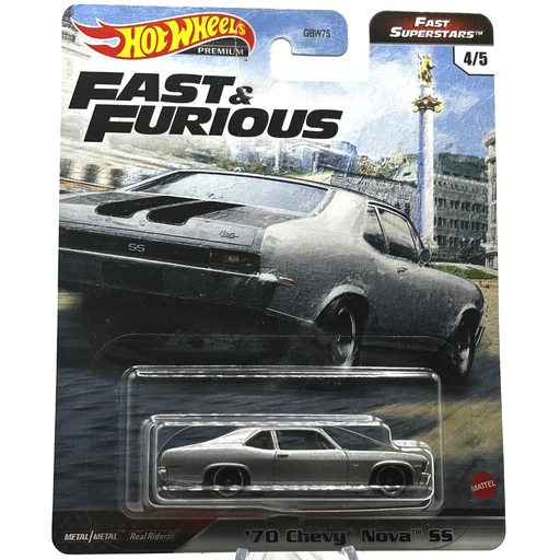 Hot Wheels Premium - Fast & Furious - '70 Chevy Nova SS