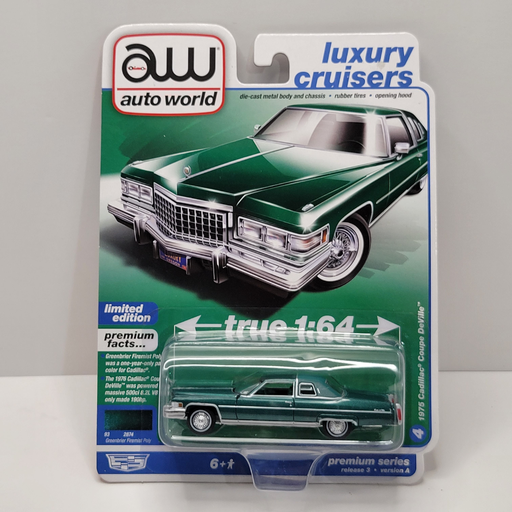 Auto World - 1975 Cadillac Coupe DeVille 1/64