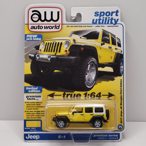 Auto World - 2017 Jeep JK Wrangler Chief Edition 1/64