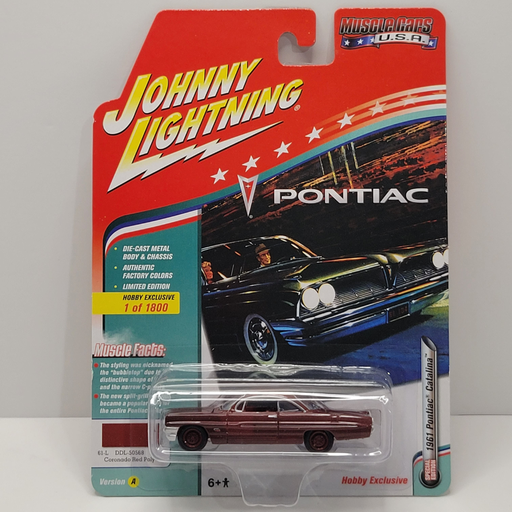 Johnny Lightning Muscle Cars - 1961 Pontiac Catalina 1/64