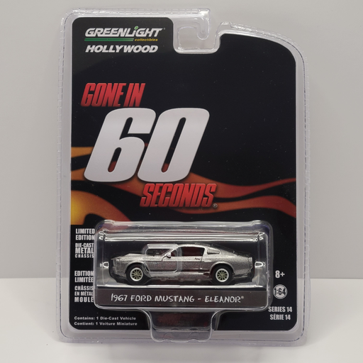 Greenlight - Gone In 60 Seconds - 1967 Ford Mustang Eleanor 1/64