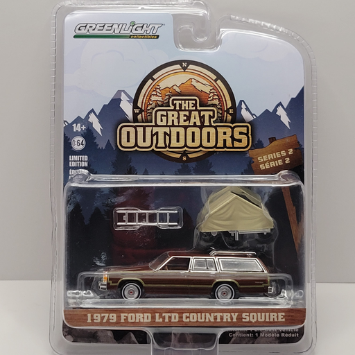 Greenlight - The Great Outdoors Series 2 - 1979 Ford LTD Country Squire 1/64