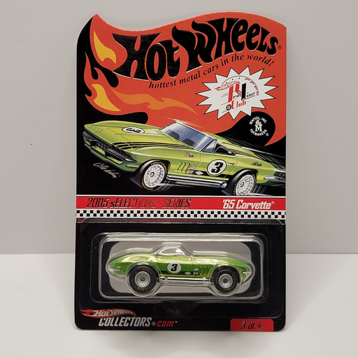 Hot Wheels Red Line Club - 2005 Selections Series - '65 Corvette /7832