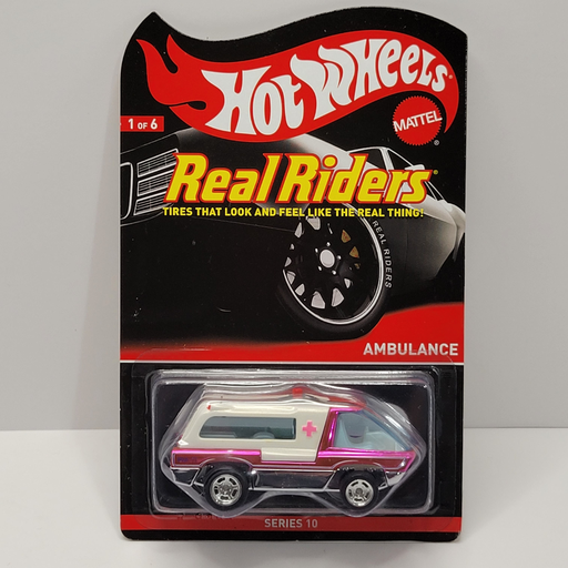 Hot Wheels Red Line Club - Real Riders Series 10 - Ambulance /4000