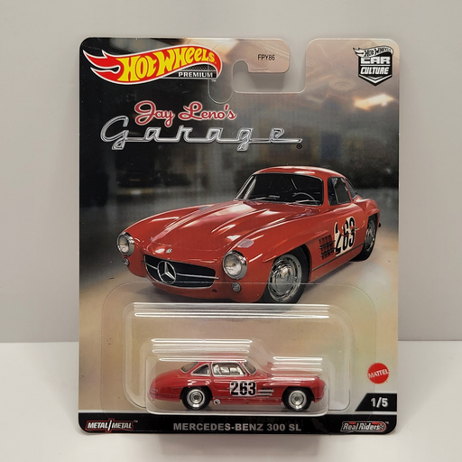 Hot Wheels Premium - Jay Leno's Garage - Mercedes-Benz 300 SL 1/5