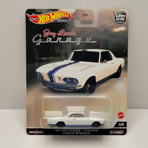 Hot Wheels Premium - Jay Leno's Garage - '66 Chevrolet Corvair Yenko Stinger 3/5