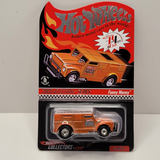 Hot Wheels Red Line Club - 2009 Selections Series - Funny Money /3712