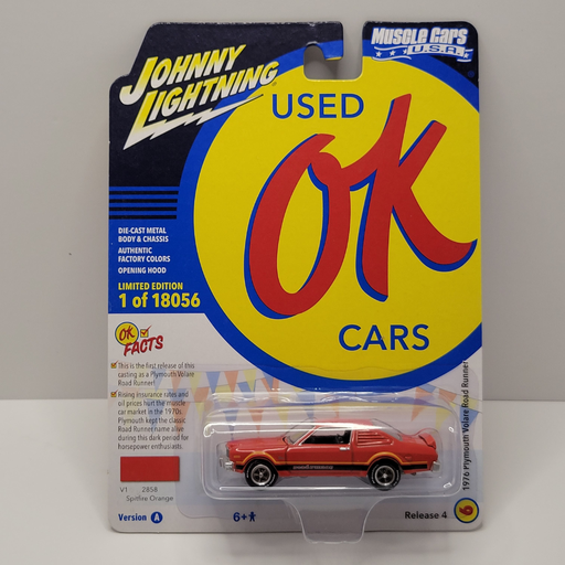 Johnny Lightning Muscle Cars - 1976 Plymouth Volare Road Runner 1/64