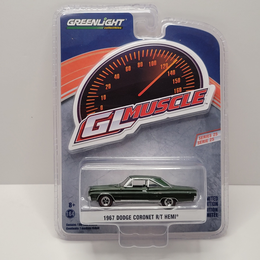 Greenlight - GL Muscle Series 25 - 1967 Dodge Coronet R/T Hemi 1/64